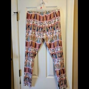 EUC Cowcow Leggings Women's Size 2XL